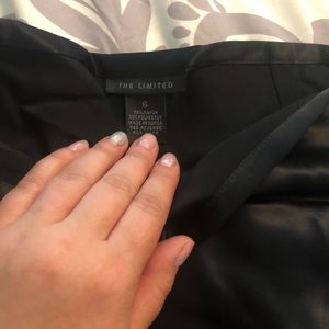 The limited satin skirt